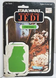 1983 Star Wars Return Of The Jedi Chief Chirpa Ewok Action Figure Card Back 65 Back