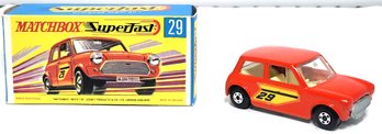 1970 Matchbox Racing Mini Vehicle With Original Box