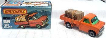 1977 Matchbox # 66 Ford Transit  With Original Box