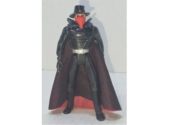 1994 Kenner Advance The Shadow Lightning Draw 5' Action Figure W/ Glowing Eyes