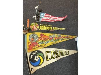 Vintage Banner Flags