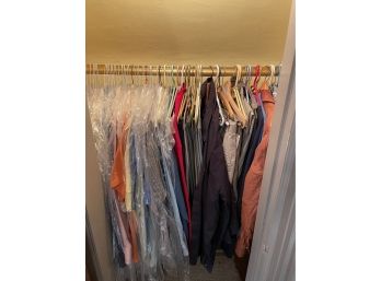 Closet Full Of Vintage & Newer Mens Clothes