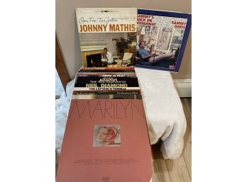 Vinyl Record Lot - Mathis- Marilyn- Diamond- Denver, Etc
