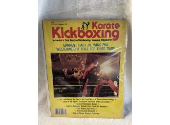 Karate Kickboxing Sept. 1981 Issue Magazine