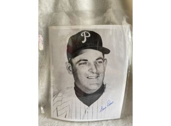 Philadelphia Phillies Gene Freese Autographed Photo