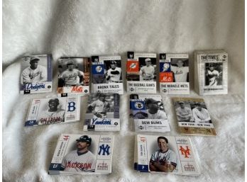 Lot Of New York Teams Baseball Cards