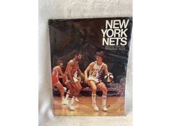 New York Nets 1972-73 Official Program