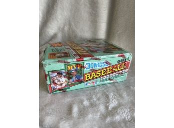 DonRuss 1991 Baseball Series 2 Sealed Card Set