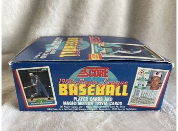 SCORE 1989 MLB Set- Sealed 660 Cards