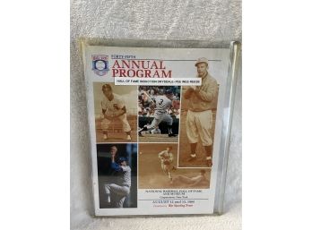 Hall Of Fame Induction Drysdale- Pee Wee Reese 1984
