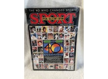 The 40 Who Changed Sports Special Collectors Edition 1986
