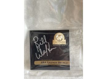 Bill Walton Autographed On The 8th Annual NBA Legend Brunch Program 2007