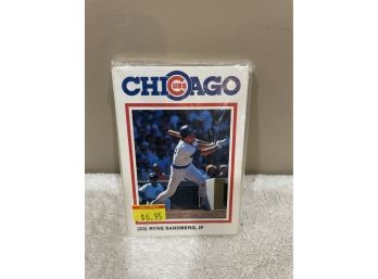 Sealed 1986 Chicago National League Ball Club Set, Compliments Of Gatorade