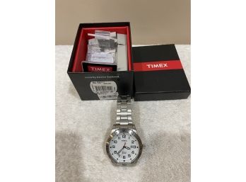 New Timex Watch In Box- Needs A New Battery