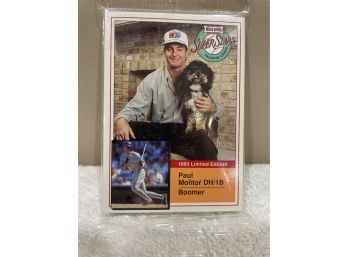 Sealed Pack Of Milk Bone Super Stars Trading Cards MLB-1993 Limited Edition