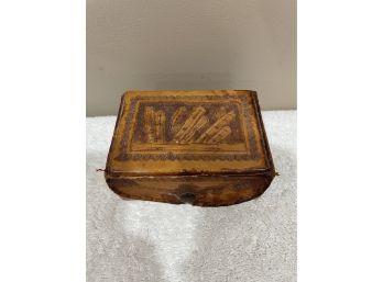 Leather Mexican Jewelry Box