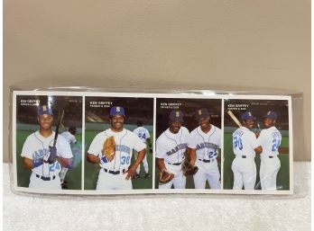 1991 Mothers Cookies Ken Griffey Jr & Sr Father And Son