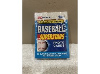 Sealed Topps Kmart Collectors Edition Baseball Superstars Photo Cards