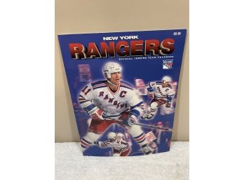 NHL New York Rangers Official 1995/96 Team Yearbook