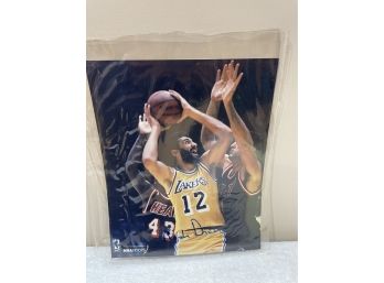 Autographed NBA Hoops 1990 Vlade Divac Los Angeles Lakers