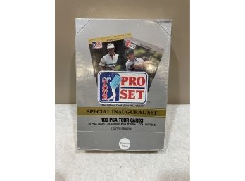 Sealed PGA Tour Pro Set Limited Edition Golf Cards