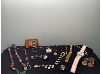 Lot Of 12 Costume Jewelry Pieces