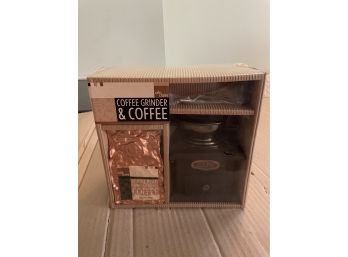 Cafe Claire Coffee And Coffee Grinder - In Box