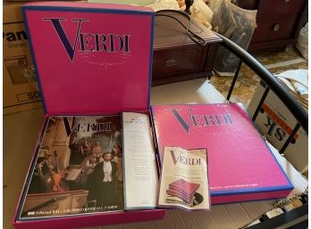 Two Verdi Opera Records - In Box