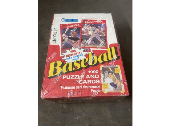 Factory Sealed Donruss Baseball Puzzle Cards