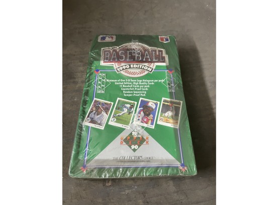 Factory Sealed Baseball 1990 Edition