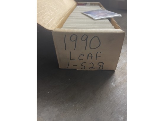 1990 Leaf 1-528 Cards - Loose