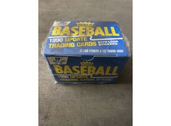Factory Sealed Fleer Baseball 1990 Cards