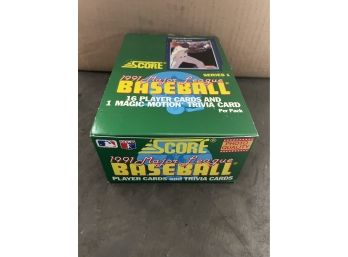 Score Series 1 1992 MLB Cards- Sealed Packs