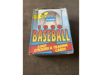 Fleer 1990 Baseball Cards- Sealed Packs