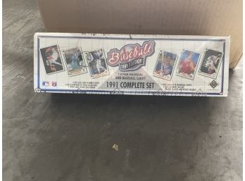 Factory Sealed Upper Deck Baseball 1991 Edition Complete Set