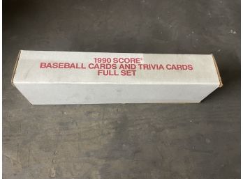 1990 Score Baseball Cards & Trivia Cards Full Set