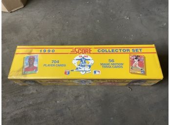 Factory Sealed Score 1990 MLB Collectors Set