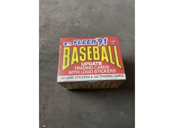 Factory Sealed Fleer 1991 Baseball Cards