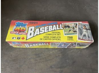 Factory Sealed Topps 1991 MLB Complete Set