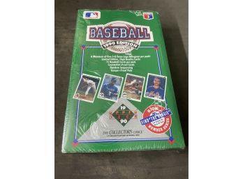 Factory Sealed Baseball 1990 Edition