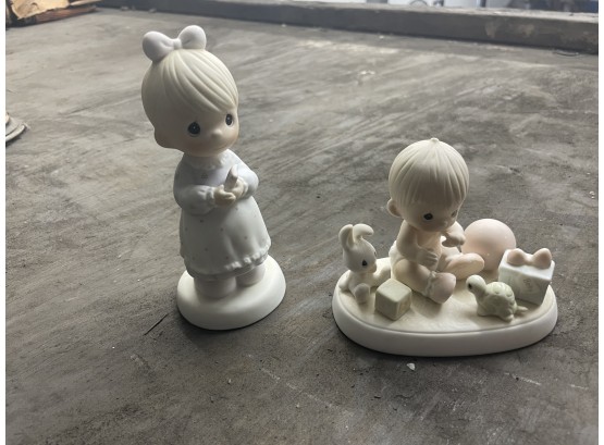 (2) 1989 Precious Moments  Collections Figurines
