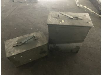 Military Ammunition Boxes (2)