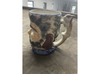 Toby Style Painted Mug - Made In Japan