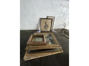 Large Lot Of Damaged Paintings & Prints- Some Are Very Old