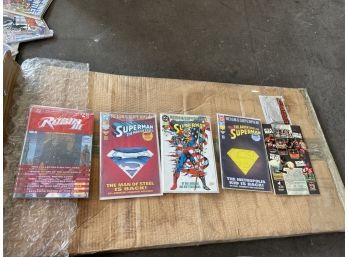 8 Superman Comic Books 1990s