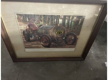 Framed Old16 Locomobile Print