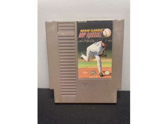 Original NES Game- Roger Clemens MVP Baseball
