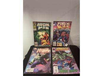 Lot Of 4 Marvel Comic Books