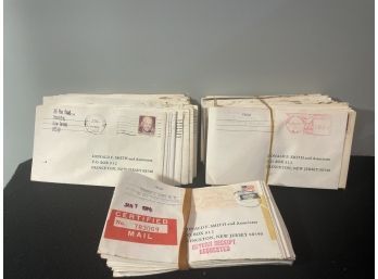 A Large Lot Of Envelopes With Stamps