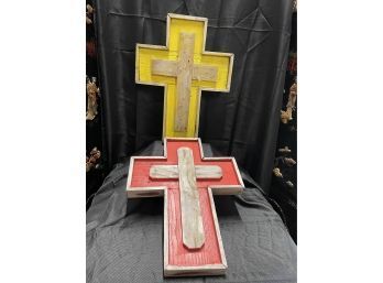 Two Wooden Crosses